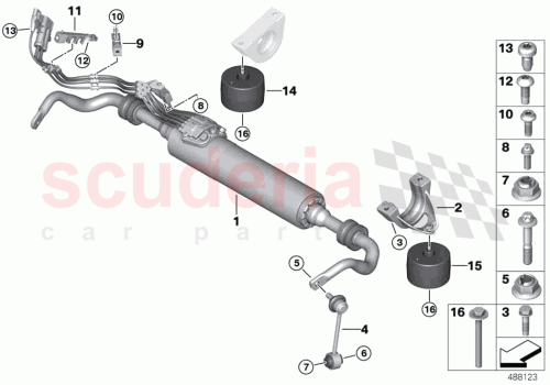 Part Diagram for Rolls Royce 37106888987