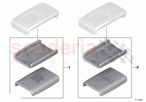 Part Diagram for Rolls Royce 66125A44491