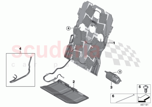 Part Diagram for Rolls Royce 52 10 6998601