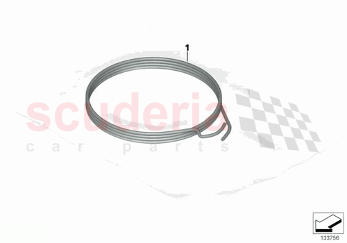 Part Diagram for Rolls Royce 61121391698