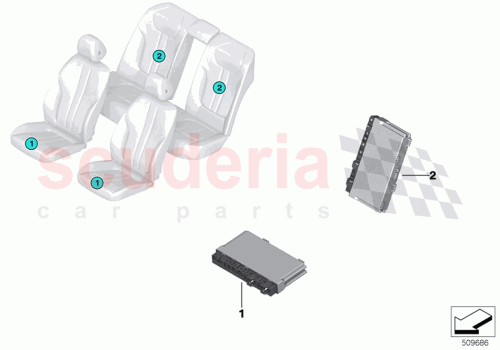 Part Diagram for Rolls Royce 61 35 5A21CF9