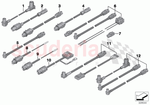 Part Diagram for Rolls Royce 61119327523