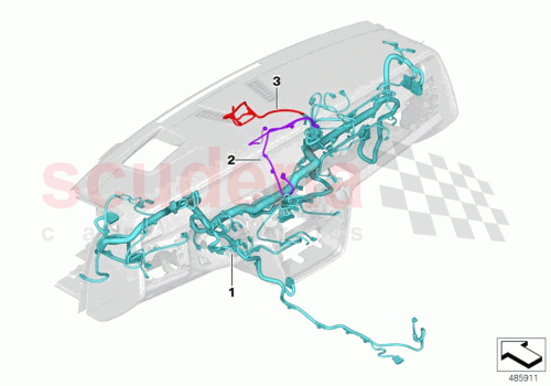 Part Diagram for Rolls Royce 61118707061