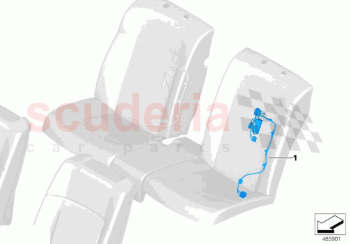 Part Diagram for Rolls Royce 61128795588