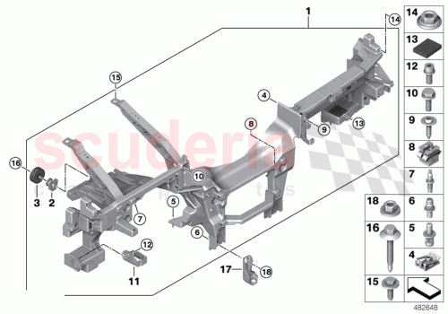 Part Diagram for Rolls Royce 07149197038