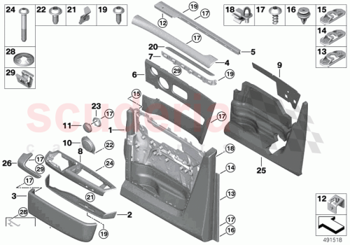 Part Diagram for Rolls Royce 51427437962