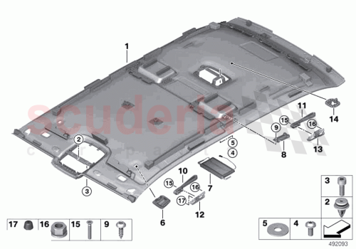 Part Diagram for Rolls Royce 51447485178