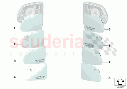 Part Diagram for Rolls Royce 51167447059