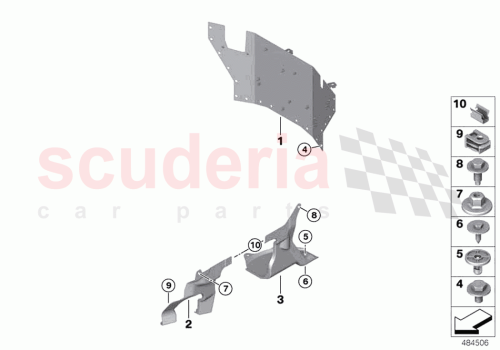 Part Diagram for Rolls Royce 51717399378