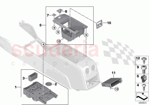 Part Diagram for Rolls Royce 51166846137