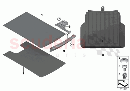 Part Diagram for Rolls Royce 51477439847