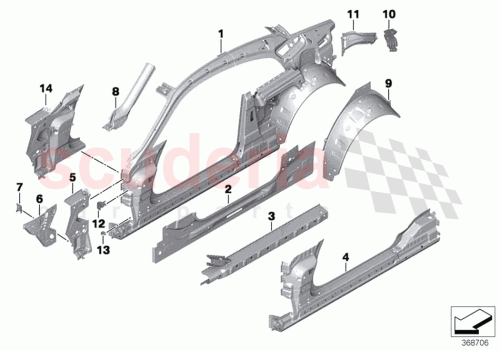 Part Diagram for Rolls Royce 41217336495