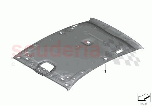 Part Diagram for Rolls Royce 51912447115