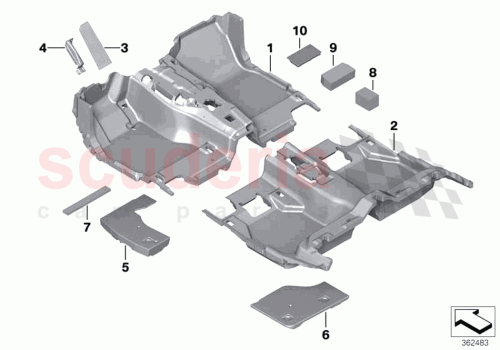 Part Diagram for Rolls Royce 51477346847