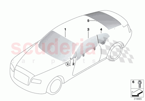 Part Diagram for Rolls Royce 51377427317