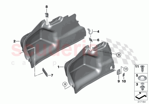 Part Diagram for Rolls Royce 51477306114