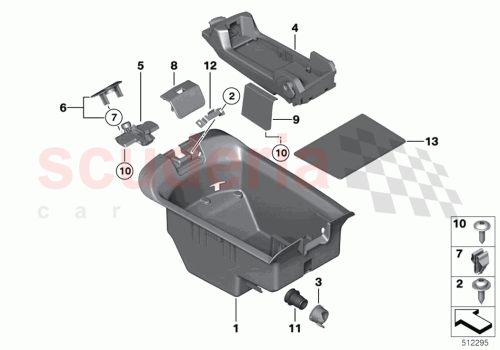 Part Diagram for Rolls Royce 51 16 8222183