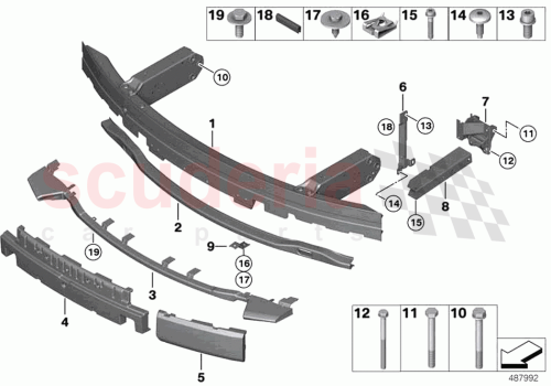 Part Diagram for Rolls Royce 51647301403