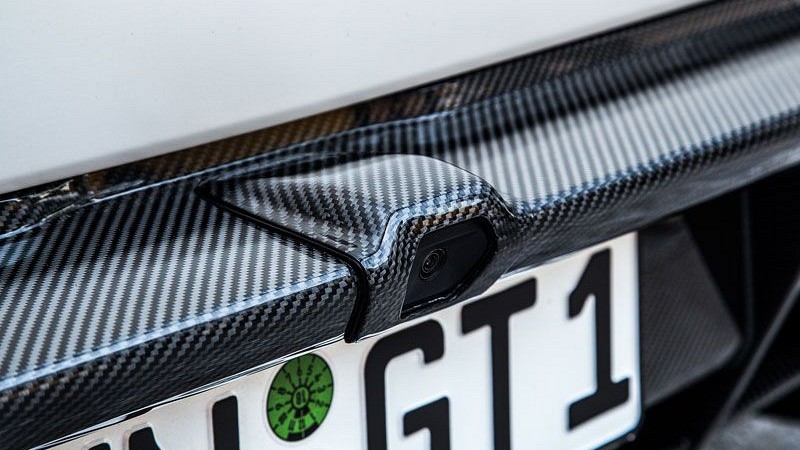 Photo of Novitec Rearview Camera Cover for Novitec Diffusor for the Lamborghini Huracan LP610-4 - Image 4