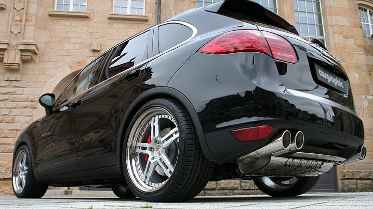 Photo of Cargraphic Sport Rear Silencers for the Porsche Cayenne Turbo (2003-2017) - Image 10