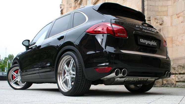 Photo of Cargraphic Sport Rear Silencers for the Porsche Cayenne Turbo (2003-2017) - Image 8