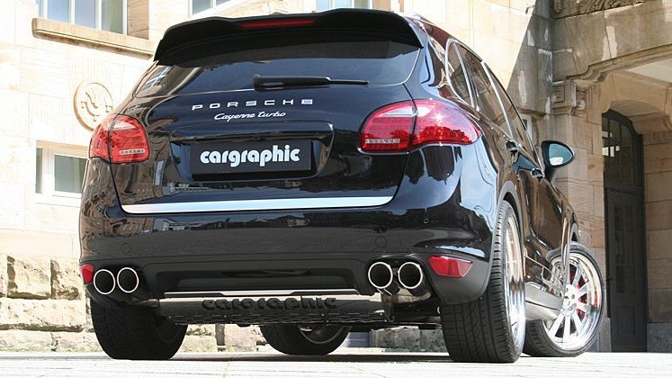 Photo of Cargraphic Tailpipe Sets for the Porsche Cayenne Turbo (2003-2017) - Image 8