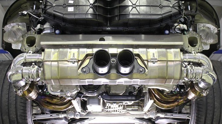 Photo of Cargraphic Sport Exhaust System Kit 6 for the Porsche 991 (Mk I) GT3/GT3 RS - Image 6