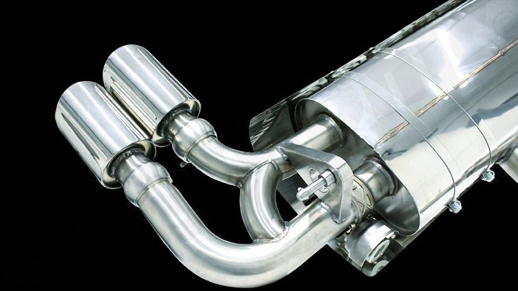 Photo of Cargraphic Sport Rear Silencer for the Porsche Cayenne Turbo (2003-2017) - Image 2