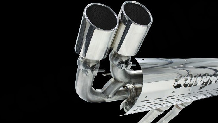 Photo of Cargraphic Sport Rear Silencer for the Porsche Cayenne Turbo (2003-2017) - Image 3