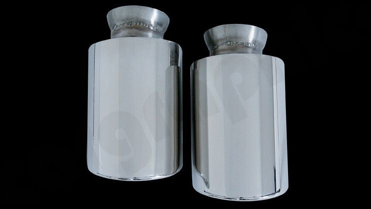 Photo of Cargraphic Sport Rear Silencers for the Porsche Cayenne Turbo (2003-2017) - Image 5