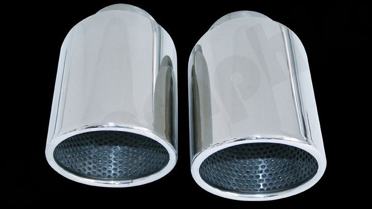 Photo of Cargraphic Sport Rear Silencers for the Porsche Cayenne Turbo (2003-2017) - Image 6