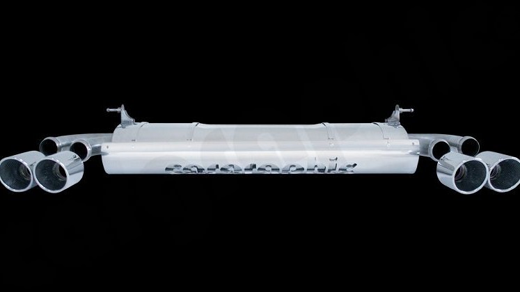 Photo of Cargraphic Sport Rear Silencers for the Porsche Cayenne Turbo (2003-2017) - Image 3