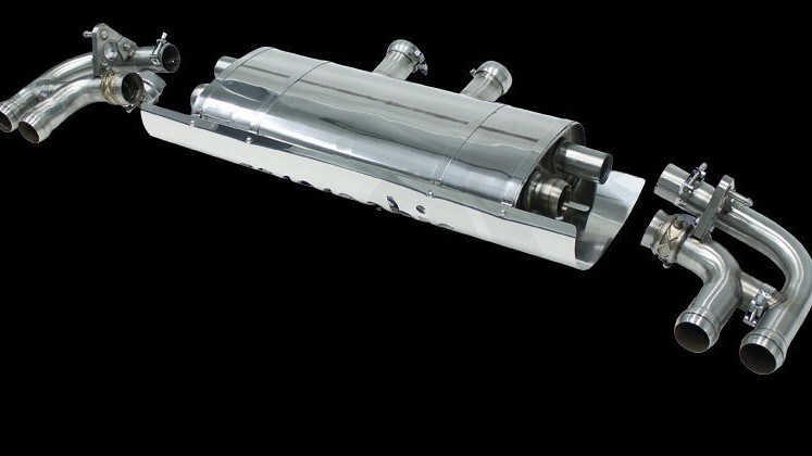 Photo of Cargraphic Sport Rear Silencer for the Porsche Cayenne Turbo (2003-2017) - Image 7