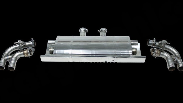 Photo of Cargraphic Sport Rear Silencer for the Porsche Cayenne Turbo (2003-2017) - Image 8