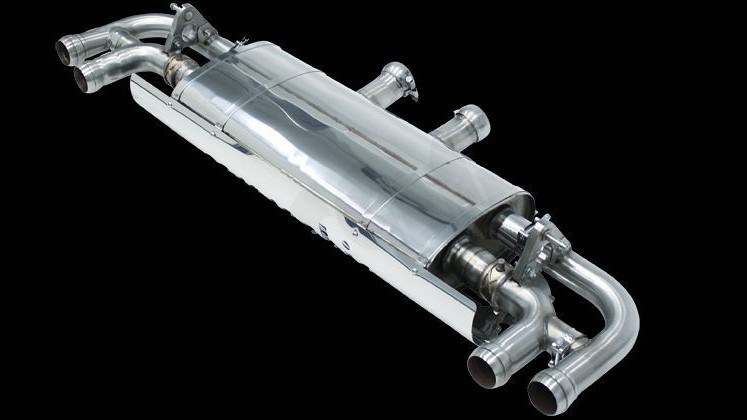 Photo of Cargraphic Sport Rear Silencer for the Porsche Cayenne Turbo (2003-2017) - Image 9