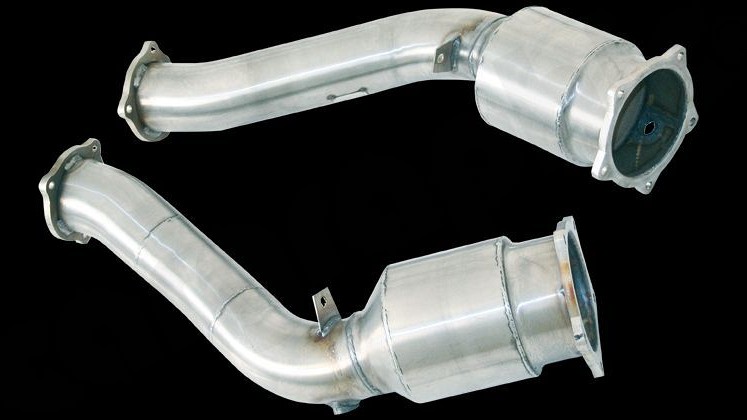 Photo of Cargraphic Primary Sport Catalytic Converter Set for the Porsche Cayenne Turbo (2003-2017) - Image 4