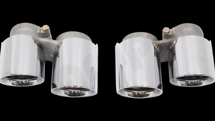 Photo of Cargraphic Wheel Arch Silencer Replacement Pipe Set for the Porsche 991 (Mk I) Carrera - Image 4