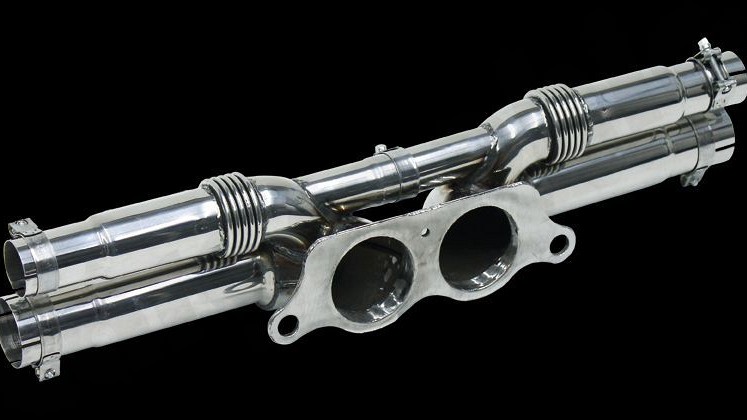 Photo of Cargraphic Lightweight Rear Silencer Replacement for the Porsche 991 (Mk I) GT3/GT3 RS - Image 1