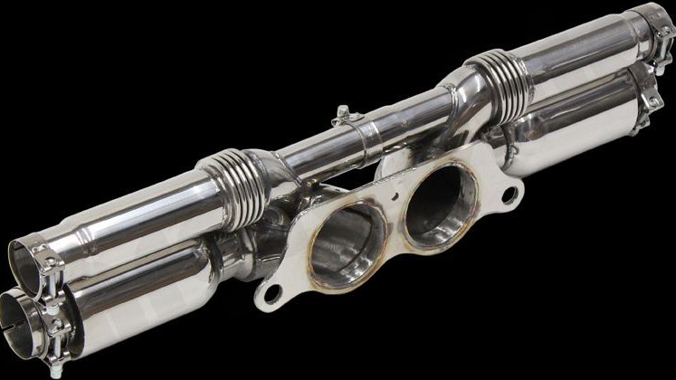 Photo of Cargraphic Lightweight Rear Silencer Replacement for the Porsche 991 (Mk I) GT3/GT3 RS - Image 1