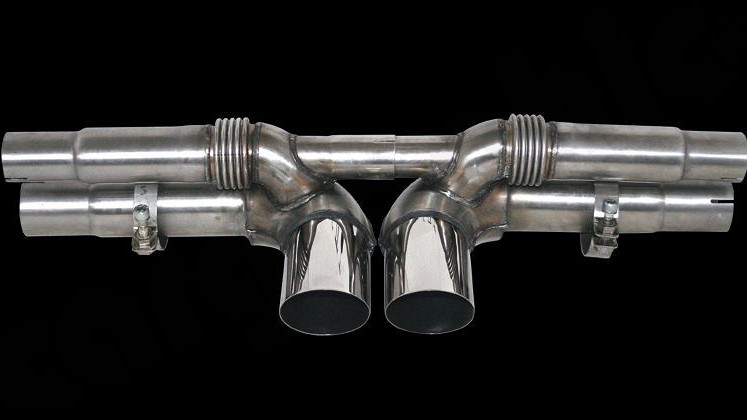 Photo of Cargraphic Lightweight Rear Silencer Replacement for the Porsche 991 (Mk I) GT3/GT3 RS - Image 1