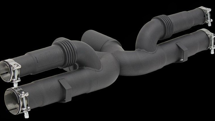 Photo of Cargraphic Lightweight Rear Silencer Replacement for the Porsche 991 (Mk I) GT3/GT3 RS - Image 4