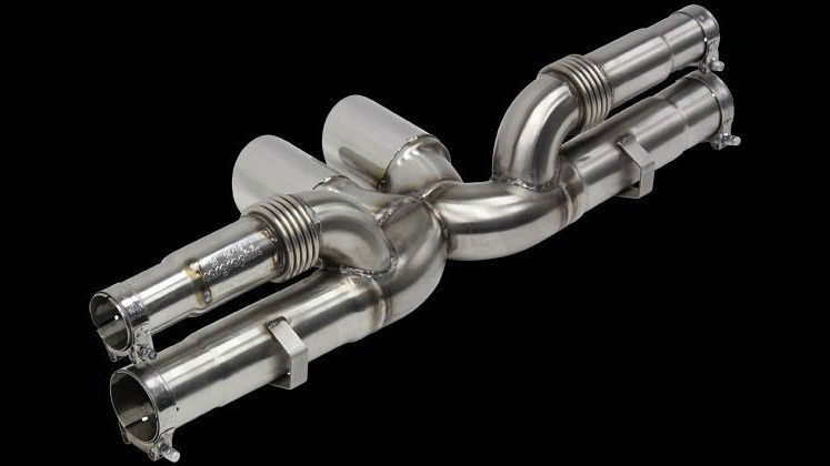 Photo of Cargraphic Lightweight Rear Silencer Replacement for the Porsche 991 (Mk I) GT3/GT3 RS - Image 9