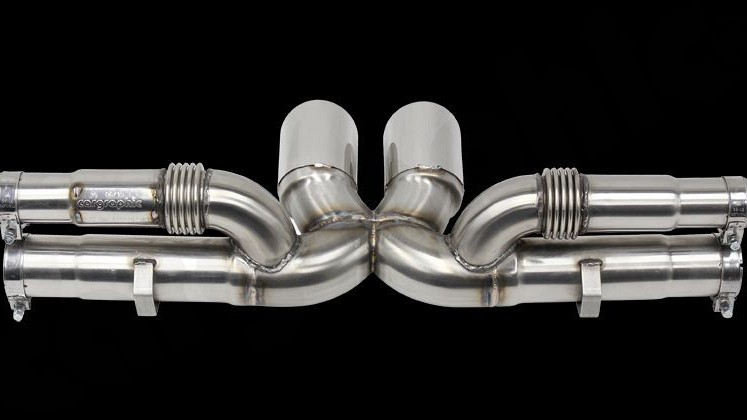 Photo of Cargraphic Lightweight Rear Silencer Replacement for the Porsche 991 (Mk I) GT3/GT3 RS - Image 10