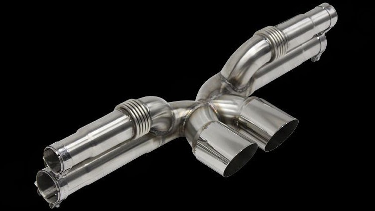 Photo of Cargraphic Lightweight Rear Silencer Replacement for the Porsche 991 (Mk I) GT3/GT3 RS - Image 8