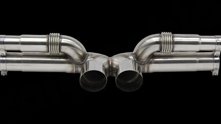 Photo of Cargraphic Lightweight Rear Silencer Replacement for the Porsche 991 (Mk I) GT3/GT3 RS - Image 6