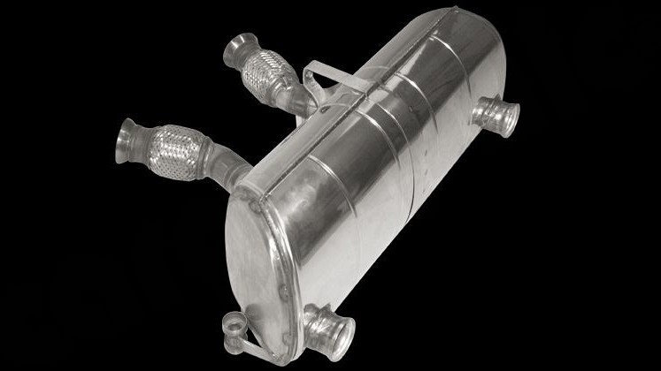 Photo of Cargraphic Sport Rear Silencer for the Porsche Carrera GT - Image 6