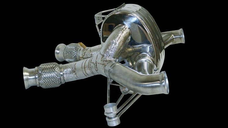 Photo of Cargraphic Sport Rear Silencer for the Porsche Carrera GT - Image 3