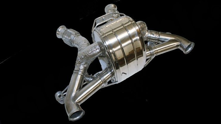 Photo of Cargraphic Sport Rear Silencer for the Porsche Carrera GT - Image 2