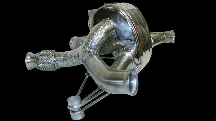 Photo of Cargraphic Sport Rear Silencer for the Porsche Carrera GT - Image 5