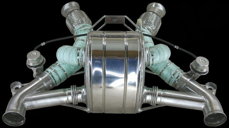 Photo of Cargraphic Sport Rear Silencer for the Porsche Carrera GT - Image 1